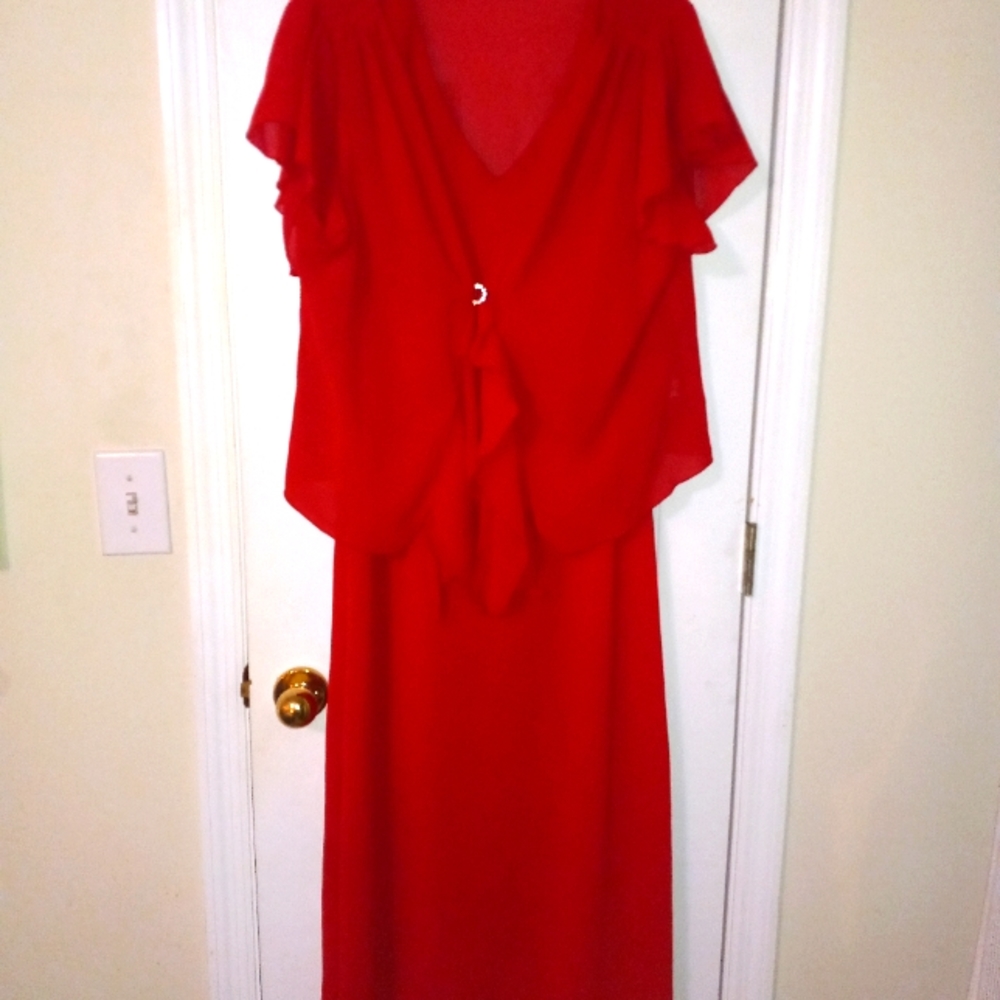 Women's Red Dress